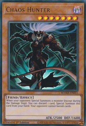 Chaos Hunter (MAMA-EN051) - Magnificent Mavens 1st Edition Magnificent Mavens Yugioh Single  Squirtle Squad Card Shop.