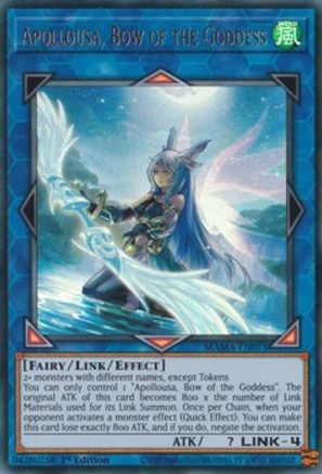 Apollousa, Bow of the Goddess (MAMA-EN075) - Magnificent Mavens 1st Edition Magnificent Mavens Yugioh Single  Squirtle Squad Card Shop.