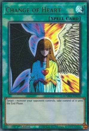 Change of Heart (MAMA-EN078) - Magnificent Mavens 1st Edition Magnificent Mavens Yugioh Single  Squirtle Squad Card Shop.