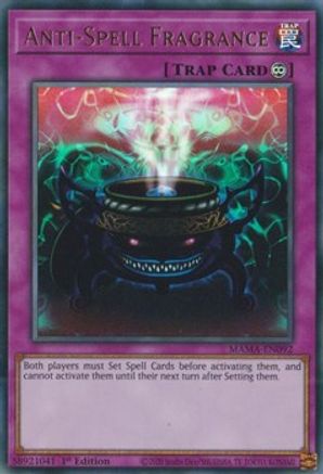 Anti-Spell Fragrance (MAMA-EN092) - Magnificent Mavens 1st Edition Magnificent Mavens Yugioh Single  Squirtle Squad Card Shop.