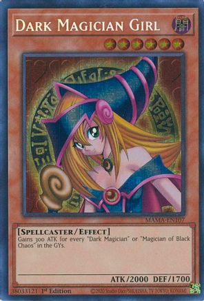 Dark Magician Girl (Secret Pharaoh's Rare) (MAMA-EN107) - Magnificent Mavens 1st Edition Magnificent Mavens Yugioh Single  Squirtle Squad Card Shop.