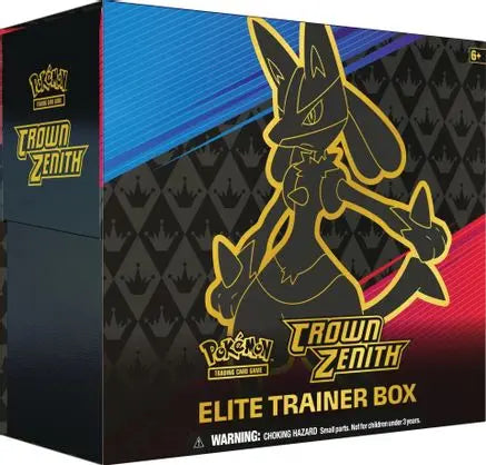 Crown Zenith Elite Trainer Box Crown Zenith Pokemon Sealed  Squirtle Squad Card Shop.