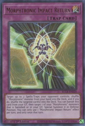 Morphtronic Impact Return (BLCR-EN020) - Battles of Legend: Crystal Revenge 1st Edition Battles of Legend: Crystal Revenge Yugioh Single  Squirtle Squad Card Shop.