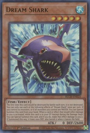 Dream Shark (BLCR-EN025) - Battles of Legend: Crystal Revenge 1st Edition Battles of Legend: Crystal Revenge Yugioh Single  Squirtle Squad Card Shop.