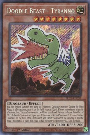 Doodle Beast - Tyranno (BLCR-EN033) - Battles of Legend: Crystal Revenge 1st Edition Battles of Legend: Crystal Revenge Yugioh Single  Squirtle Squad Card Shop.