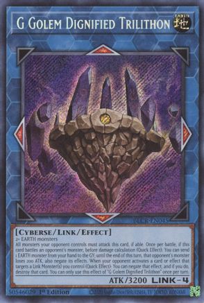 G Golem Dignified Trilithon (BLCR-EN045) - Battles of Legend: Crystal Revenge 1st Edition Battles of Legend: Crystal Revenge Yugioh Single  Squirtle Squad Card Shop.