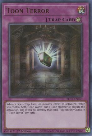 Toon Terror (BLCR-EN069) - Battles of Legend: Crystal Revenge 1st Edition Battles of Legend: Crystal Revenge Yugioh Single  Squirtle Squad Card Shop.
