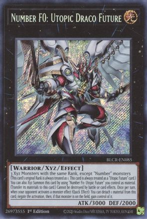 Number F0: Utopic Draco Future (BLCR-EN085) - Battles of Legend: Crystal Revenge 1st Edition Battles of Legend: Crystal Revenge Yugioh Single  Squirtle Squad Card Shop.