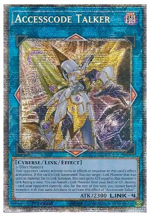 Accesscode Talker (Starlight Rare) (BLCR-EN093) - Battles of Legend: Crystal Revenge 1st Edition Battles of Legend: Crystal Revenge Yugioh Single  Squirtle Squad Card Shop.
