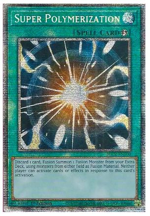 Super Polymerization (Starlight Rare) (BLCR-EN100) - Battles of Legend: Crystal Revenge 1st Edition Battles of Legend: Crystal Revenge Yugioh Single  Squirtle Squad Card Shop.