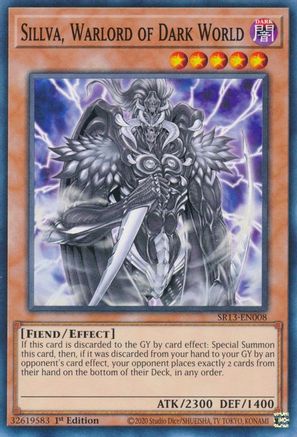 Sillva, Warlord of Dark World (SR13-EN008) - Structure Deck: Dark World 1st Edition Structure Deck: Dark World Yugioh Single  Squirtle Squad Card Shop.
