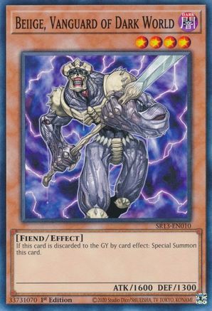 Beiige, Vanguard of Dark World (SR13-EN010) - Structure Deck: Dark World 1st Edition Structure Deck: Dark World Yugioh Single  Squirtle Squad Card Shop.