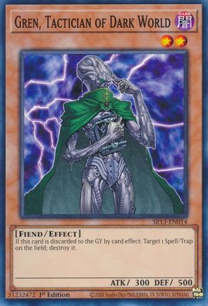 Gren, Tactician of Dark World (SR13-EN014) - Structure Deck: Dark World 1st Edition Structure Deck: Dark World Yugioh Single  Squirtle Squad Card Shop.