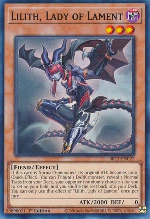 Lilith, Lady of Lament (SR13-EN022) - Structure Deck: Dark World 1st Edition Structure Deck: Dark World Yugioh Single  Squirtle Squad Card Shop.