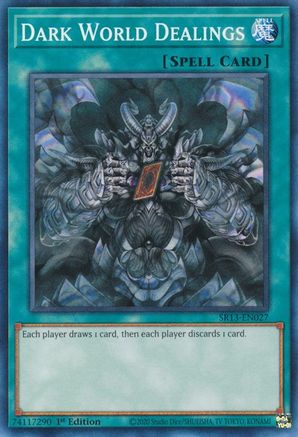 Dark World Dealings (SR13-EN027) - Structure Deck: Dark World 1st Edition Structure Deck: Dark World Yugioh Single  Squirtle Squad Card Shop.