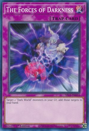The Forces of Darkness (SR13-EN034) - Structure Deck: Dark World 1st Edition Structure Deck: Dark World Yugioh Single  Squirtle Squad Card Shop.
