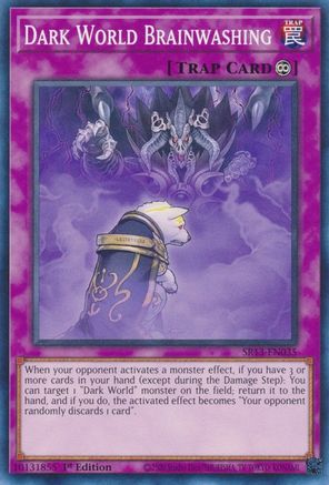 Dark World Brainwashing (SR13-EN035) - Structure Deck: Dark World 1st Edition Structure Deck: Dark World Yugioh Single  Squirtle Squad Card Shop.