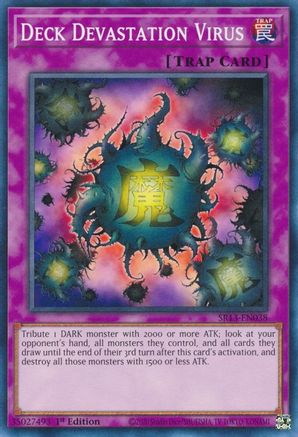 Deck Devastation Virus (SR13-EN038) - Structure Deck: Dark World 1st Edition Structure Deck: Dark World Yugioh Single  Squirtle Squad Card Shop.