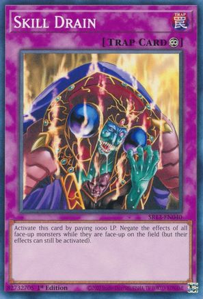 Skill Drain (SR13-EN040) - Structure Deck: Dark World 1st Edition Structure Deck: Dark World Yugioh Single  Squirtle Squad Card Shop.