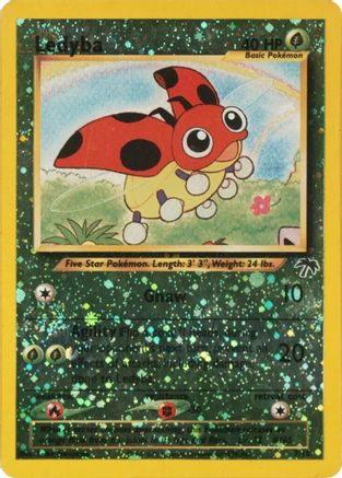 Ledyba 007  - Reverse Holofoil Southern Islands - Promo Southern Islands Pokemon Single  Squirtle Squad Card Shop.