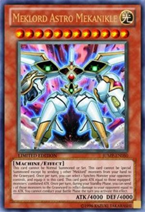 Meklord Astro Mekanikle (JUMP-EN050) - Shonen Jump Magazine Promos Limited Shonen Jump Magazine Promos Yugioh Single  Squirtle Squad Card Shop.
