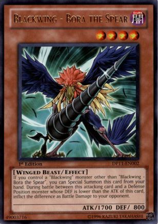 Blackwing - Bora the Spear (DP11-EN002) - Duelist Pack 11: Crow 1st Edition Duelist Pack 11: Crow Yugioh Single  Squirtle Squad Card Shop.