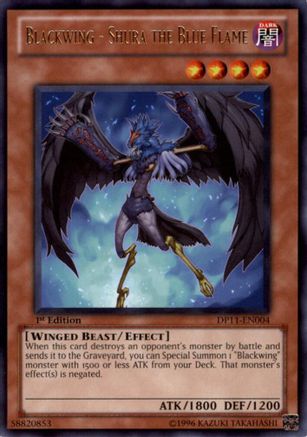 Blackwing - Shura the Blue Flame (DP11-EN004) - Duelist Pack 11: Crow 1st Edition Duelist Pack 11: Crow Yugioh Single  Squirtle Squad Card Shop.