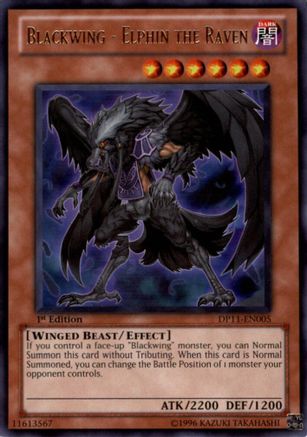 Blackwing - Elphin the Raven (DP11-EN005) - Duelist Pack 11: Crow 1st Edition Duelist Pack 11: Crow Yugioh Single  Squirtle Squad Card Shop.