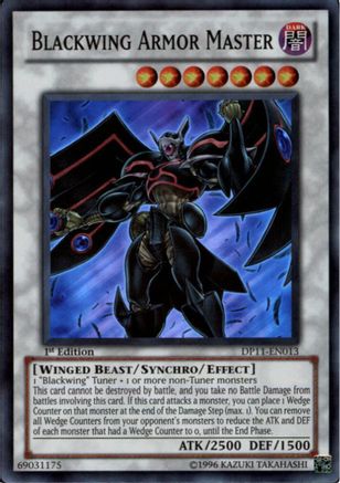 Blackwing Armor Master (DP11-EN013) - Duelist Pack 11: Crow 1st Edition Duelist Pack 11: Crow Yugioh Single  Squirtle Squad Card Shop.