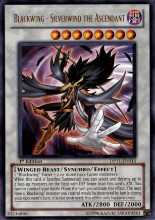 Blackwing - Silverwind the Ascendant (DP11-EN015) - Duelist Pack 11: Crow 1st Edition Duelist Pack 11: Crow Yugioh Single  Squirtle Squad Card Shop.