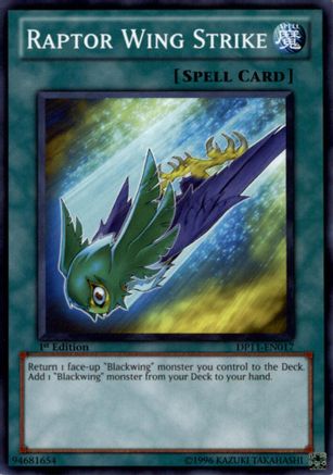 Raptor Wing Strike (DP11-EN017) - Duelist Pack 11: Crow 1st Edition Duelist Pack 11: Crow Yugioh Single  Squirtle Squad Card Shop.