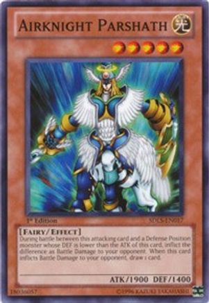 Airknight Parshath (SDLS-EN017) - Structure Deck: Lost Sanctuary 1st Edition Structure Deck: Lost Sanctuary Yugioh Single  Squirtle Squad Card Shop.