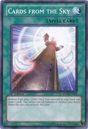 Cards from the Sky (SDLS-EN023) - Structure Deck: Lost Sanctuary 1st Edition Structure Deck: Lost Sanctuary Yugioh Single  Squirtle Squad Card Shop.