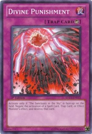 Divine Punishment (SDLS-EN033) - Structure Deck: Lost Sanctuary 1st Edition Structure Deck: Lost Sanctuary Yugioh Single  Squirtle Squad Card Shop.