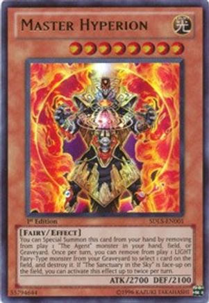 Master Hyperion (SDLS-EN001) - Structure Deck: Lost Sanctuary 1st Edition Structure Deck: Lost Sanctuary Yugioh Single  Squirtle Squad Card Shop.