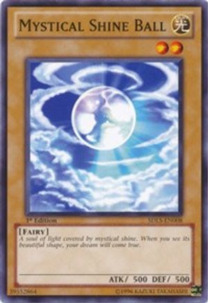 Mystical Shine Ball (SDLS-EN008) - Structure Deck: Lost Sanctuary 1st Edition Structure Deck: Lost Sanctuary Yugioh Single  Squirtle Squad Card Shop.
