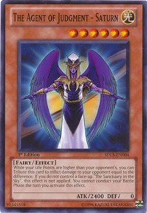 The Agent of Judgment - Saturn (SDLS-EN004) - Structure Deck: Lost Sanctuary 1st Edition Structure Deck: Lost Sanctuary Yugioh Single  Squirtle Squad Card Shop.