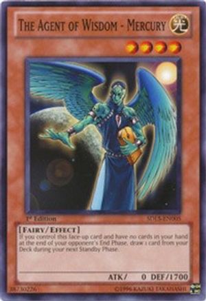 The Agent of Wisdom - Mercury (SDLS-EN005) - Structure Deck: Lost Sanctuary 1st Edition Structure Deck: Lost Sanctuary Yugioh Single  Squirtle Squad Card Shop.