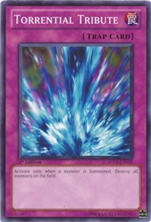Torrential Tribute (SDLS-EN035) - Structure Deck: Lost Sanctuary 1st Edition Structure Deck: Lost Sanctuary Yugioh Single  Squirtle Squad Card Shop.