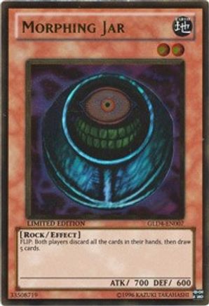 Morphing Jar (GLD4-EN007) - Gold Series 4: Pyramids Edition Limited Gold Series 4: Pyramids Edition Yugioh Single  Squirtle Squad Card Shop.