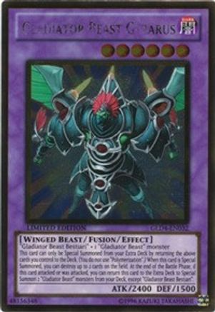 Gladiator Beast Gyzarus (GLD4-EN032) - Gold Series 4: Pyramids Edition Limited Gold Series 4: Pyramids Edition Yugioh Single  Squirtle Squad Card Shop.
