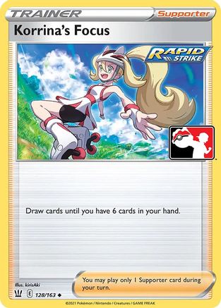 Korrina's Focus  Prize Pack Series Cards - Uncommon Prize Pack Series Cards Pokemon Single  Squirtle Squad Card Shop.
