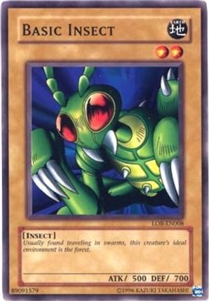 Basic Insect (LOB-EN008) - Legend of Blue Eyes White Dragon (Worldwide English) Unlimited Legend of Blue Eyes White Dragon (Worldwide English) Yugioh Single  Squirtle Squad Card Shop.