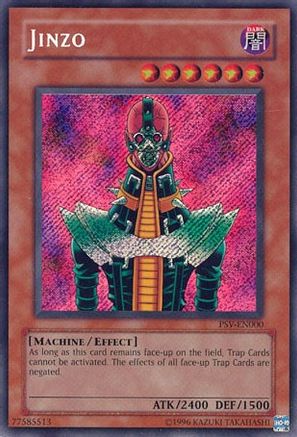 Jinzo (PSV-EN000) - Pharaoh's Servant (Worldwide English) Unlimited Pharaoh's Servant (Worldwide English) Yugioh Single  Squirtle Squad Card Shop.