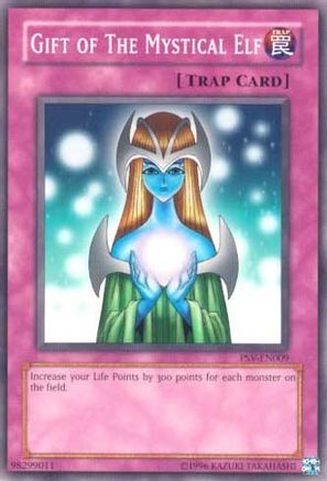 Gift of The Mystical Elf (PSV-EN009) - Pharaoh's Servant (Worldwide English) Unlimited Pharaoh's Servant (Worldwide English) Yugioh Single  Squirtle Squad Card Shop.