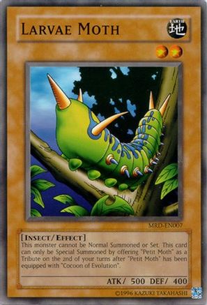 Larvae Moth (MRD-EN007) - Metal Raiders (Worldwide English) Unlimited Metal Raiders (Worldwide English) Yugioh Single  Squirtle Squad Card Shop.