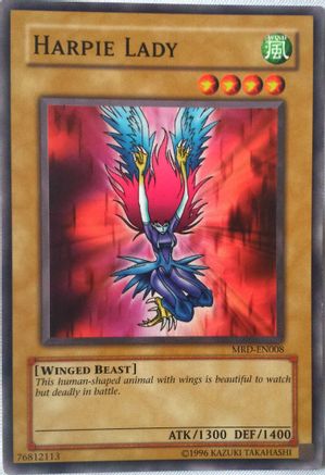 Harpie Lady (MRD-EN008) - Metal Raiders (Worldwide English) Unlimited Metal Raiders (Worldwide English) Yugioh Single  Squirtle Squad Card Shop.
