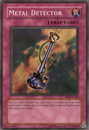 Metal Detector (PSV-EN022) - Pharaoh's Servant (Worldwide English) Unlimited Pharaoh's Servant (Worldwide English) Yugioh Single  Squirtle Squad Card Shop.