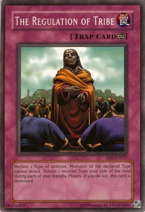 The Regulation of Tribe (PSV-EN027) - Pharaoh's Servant (Worldwide English) Unlimited Pharaoh's Servant (Worldwide English) Yugioh Single  Squirtle Squad Card Shop.