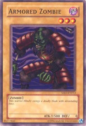 Armored Zombie (MRD-EN013) - Metal Raiders (Worldwide English) Unlimited Metal Raiders (Worldwide English) Yugioh Single  Squirtle Squad Card Shop.